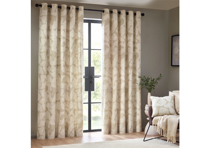 Brinn Eyelet, Natural - Ready Made Curtains - Image 7